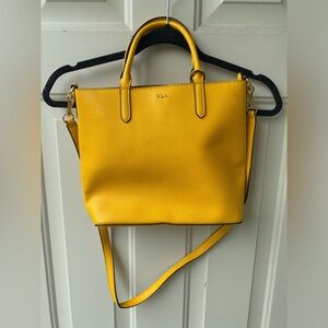Ralph Lauren bright yellow bag